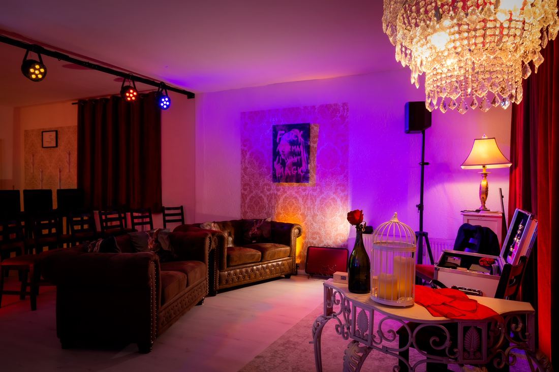 Innenraum des Suite Magic Theaters